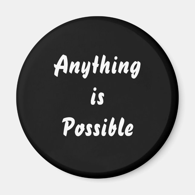 Aimant Tout est possible (Devant)