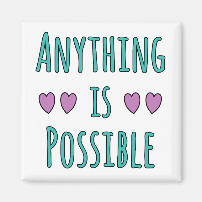 Aimant Tout est Possible (Devant)