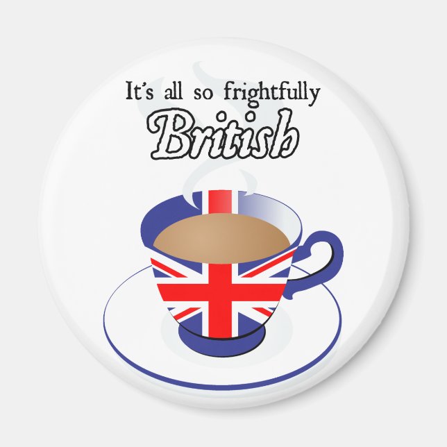 Aimant Tout est si bien britannique (Devant)