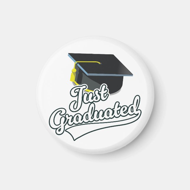 Aimant Tout juste diplômé !  (Devant)