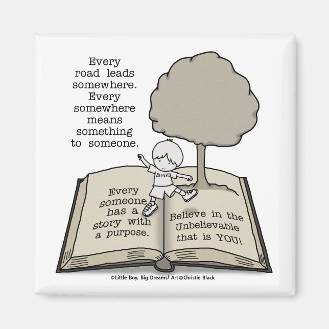 Aimant Tout le monde a une histoire (Devant)