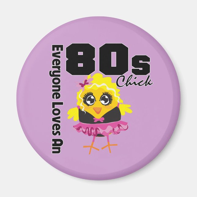 Aimant Tout Le Monde Aime Un Enfant Des Années 80 (Devant)