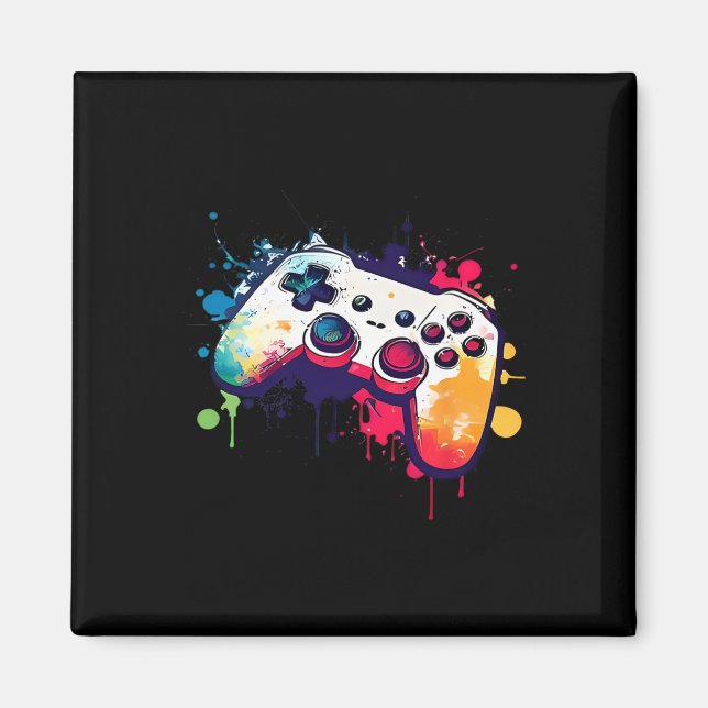 Aimant Toutes les choses manette de jeu vidéo pour garçon (Devant)