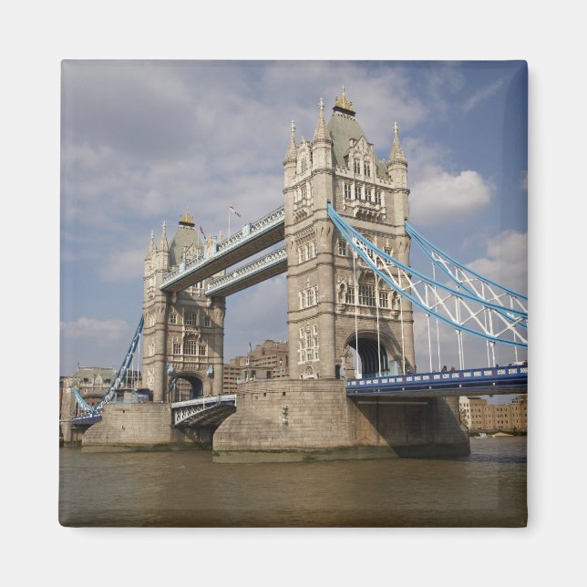Aimant Tower Bridge et la Tamise, Londres, (Devant)