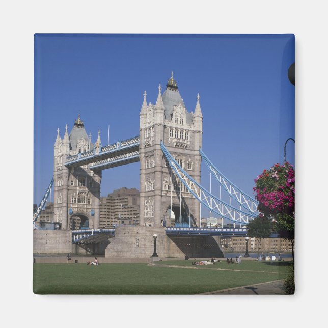 Aimant Tower Bridge, Tamise, Londres, Angleterre (Devant)
