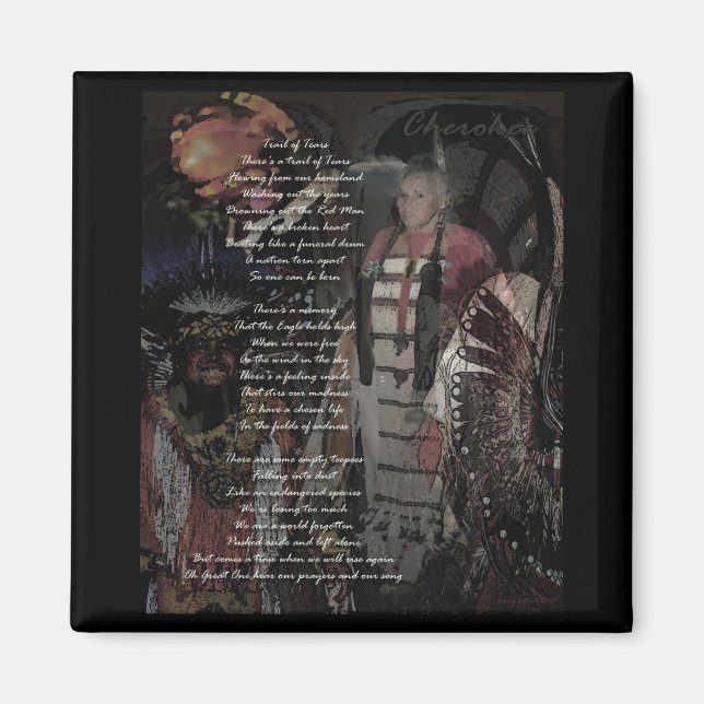 Aimant trace des larmes (Devant)