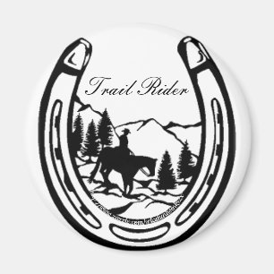 Aimant "Trail Rider !"