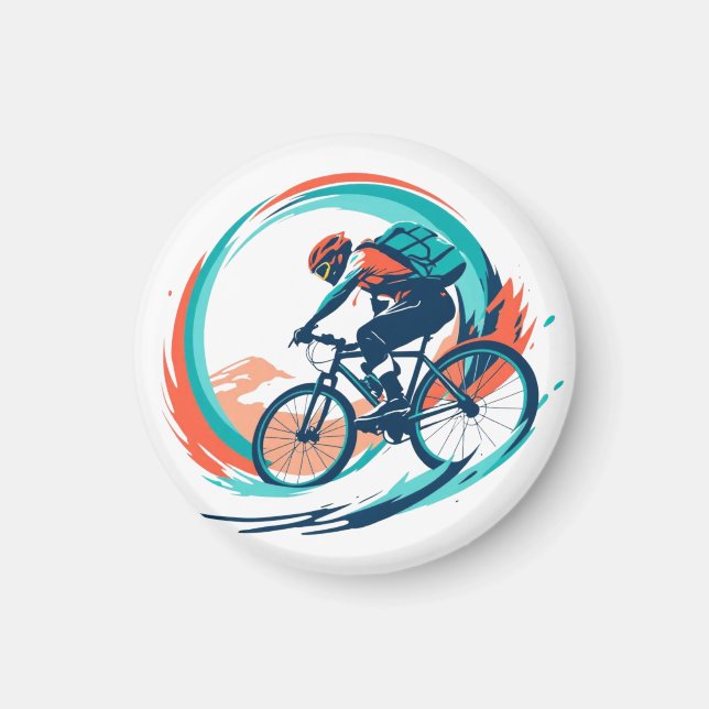 Aimant Trail Rider (Devant)