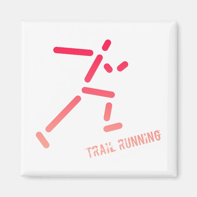 Aimant Trail Running, Cross-Country running (Devant)