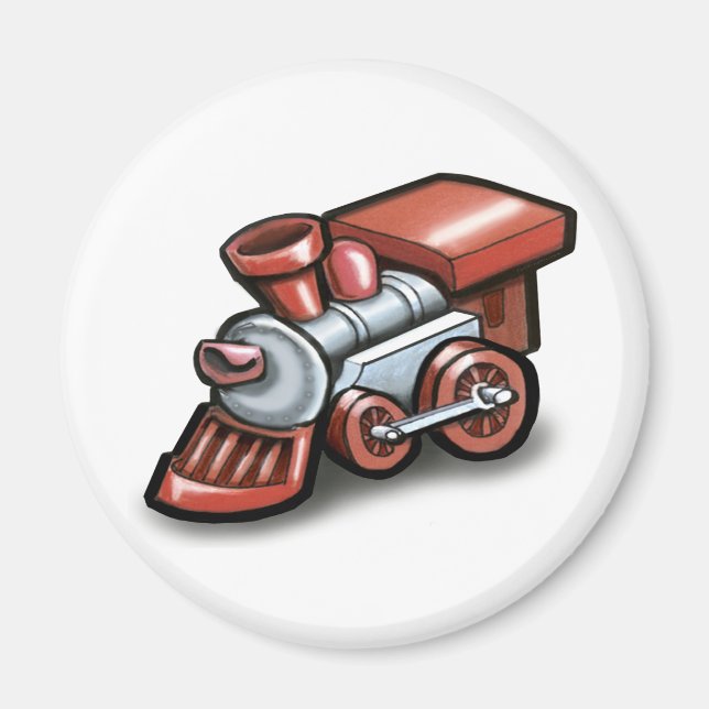 Aimant Train de jouets (Devant)