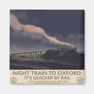 Aimant Train de nuit pour Oxford