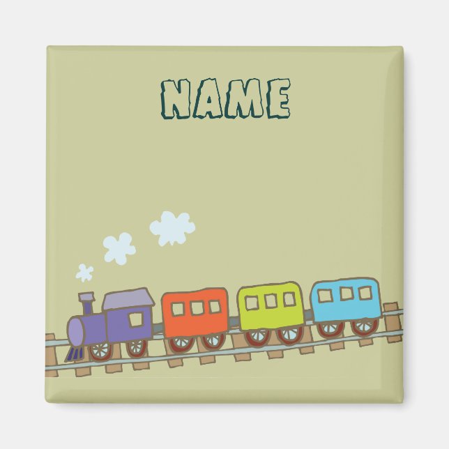 Aimant Train Jouet (Devant)