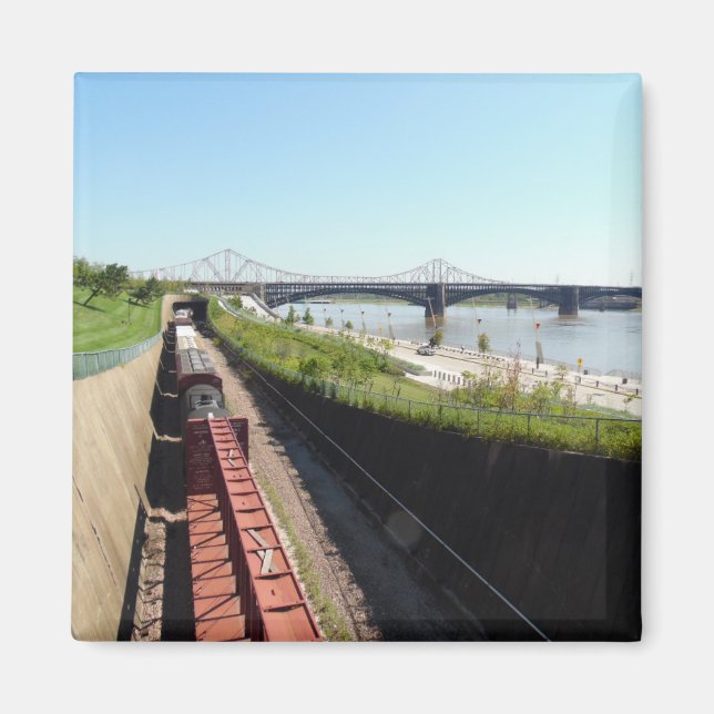 Aimant Train paysager (Devant)