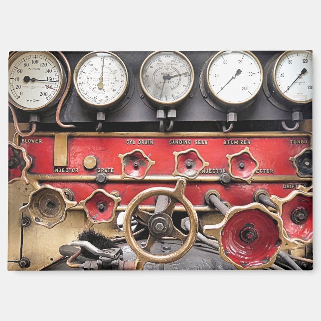 AIMANT TRAINS À VAPEUR (Recto)