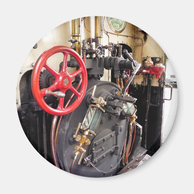 AIMANT TRAINS À VAPEUR (Devant)