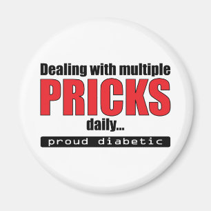 Aimant Traiter avec plusieurs raccourcis quotidiens (roug