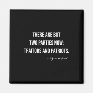 Aimant Traitres et patriotes républicain conservateur Tru