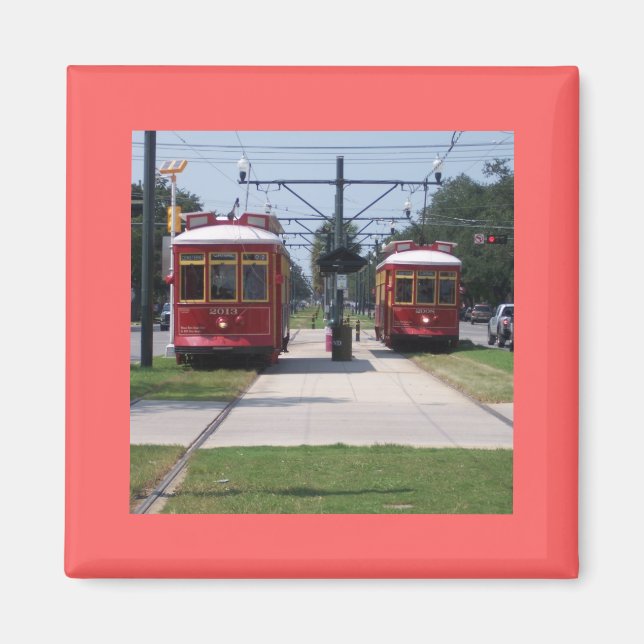 Aimant Tramway de La Nouvelle-Orléans (Devant)