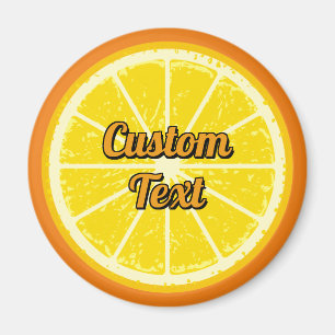 Aimant tranche orange