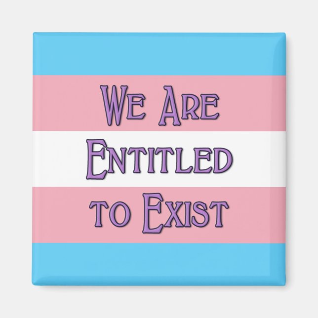 Aimant Trans We Are... (Devant)