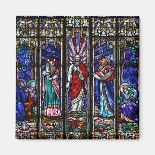 Aimant Transfiguration de Jésus-Christ Art en verre