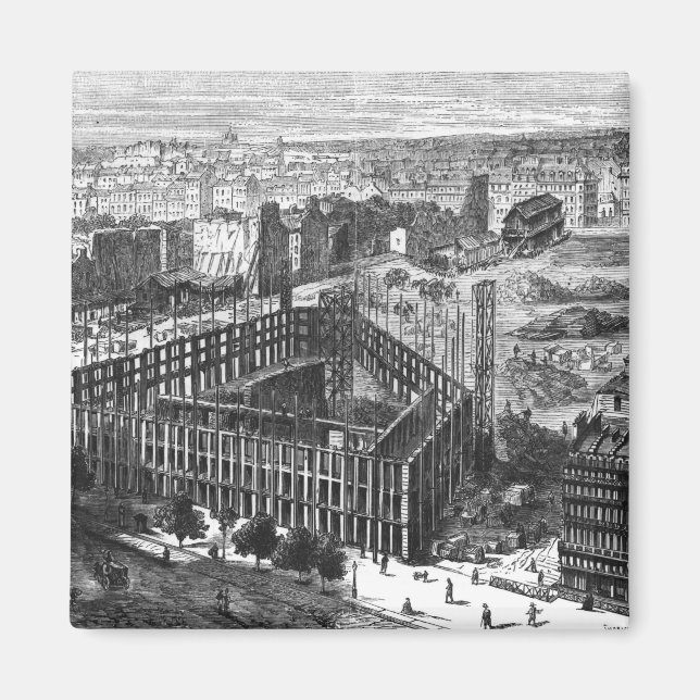 Aimant Transformation de Paris : Bâtiment en 1861 (Devant)