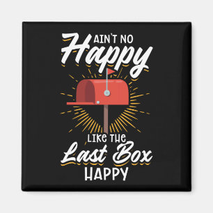 Aimant Transporteur de courrier amusant travailleur posta