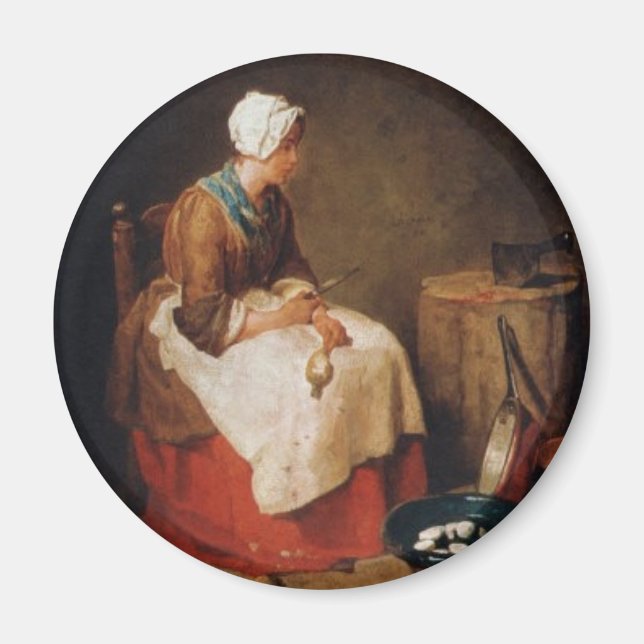 Aimant "travail à domicile" du club PMS (Devant)