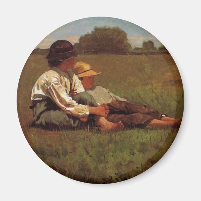 Aimant Travail d'art Homer Winslow (Devant)