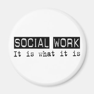 Aimant Travail social il est