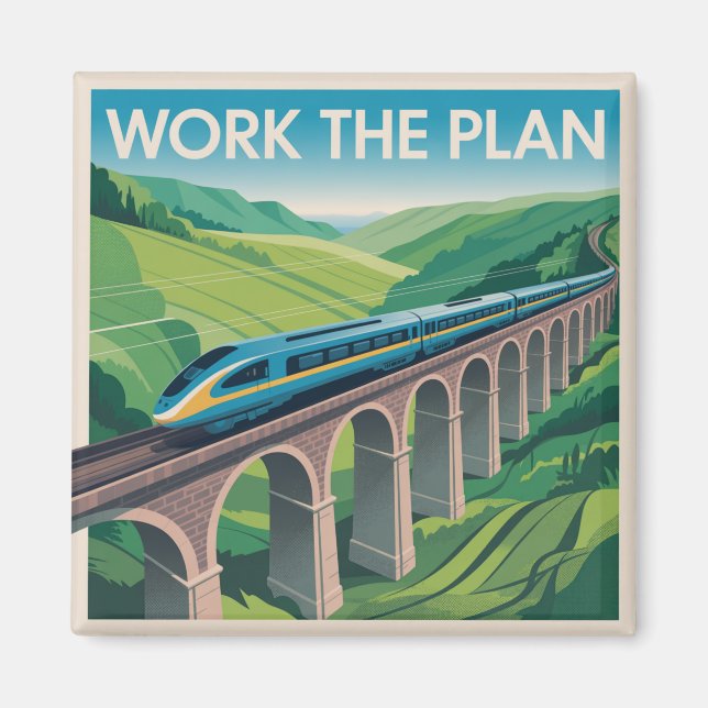 Aimant Travailler le plan (Devant)