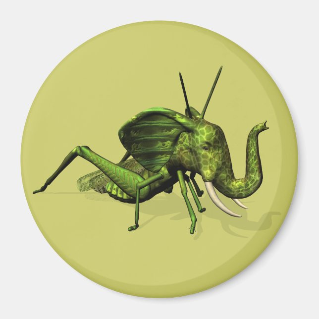 Aimant Traversée de sauterelles éléphantes (Devant)