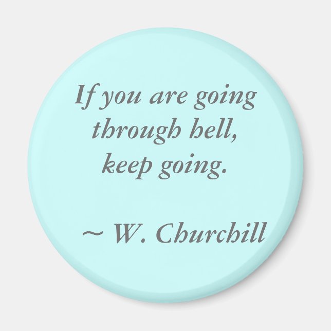 Aimant Traverser l'enfer (Devant)