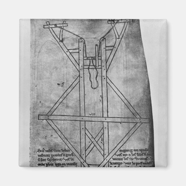 Aimant Trebuchet, machine à lancer des flèches (Devant)