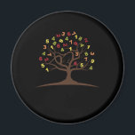 Aimant Tree Number Mathematics School Cadeau Nerd<br><div class="desc">Ce "Tree Number Mathematics School Nerd Gift" est le design parfait pour les amateurs de mathématiques,  les étudiants et les enseignants. Idée cadeau pour Noël,  Anniversaire et toutes les occasions.</div>
