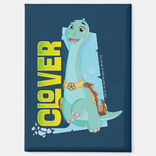 Aimant Trèfle   Dino Ranch