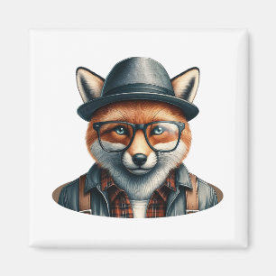 Aimant Trendy Fox Character