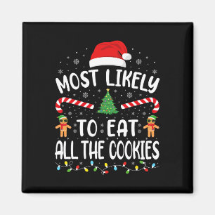 Aimant Très Probable De Manger Tous Les Cookies Famille P