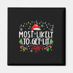 Aimant Très Probable D'Obtenir Lit Boire Fun Noël De Fami