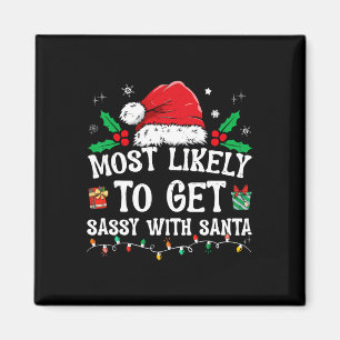 Aimant Très Probable D'Obtenir Sy Avec Père Noël Fun Fami