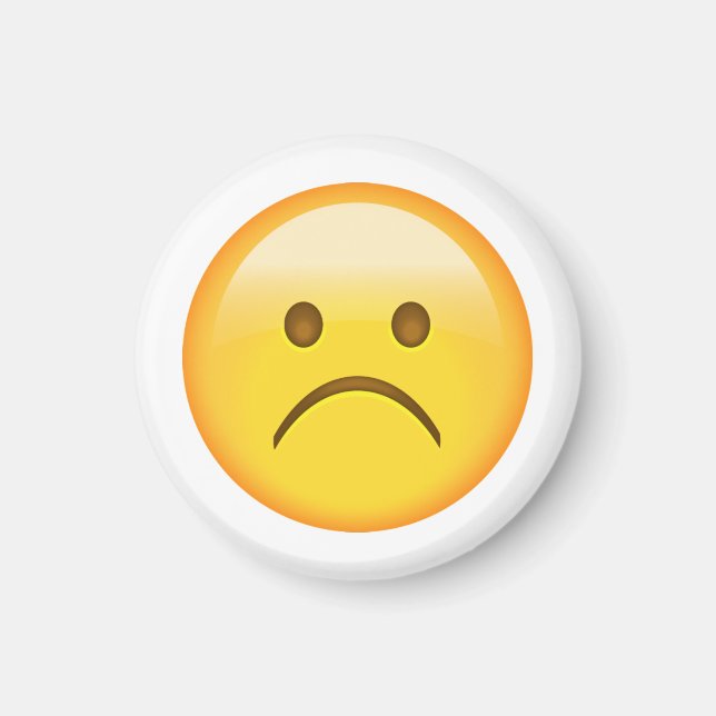 Aimant Très triste - Emoji (Devant)