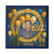 Aimant 'Trésors d'anniversaire : Designs pour chaq