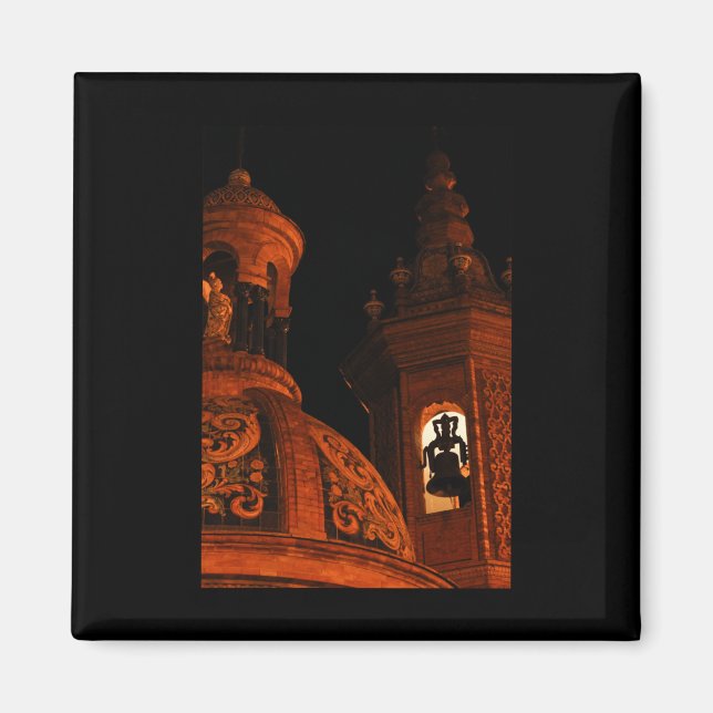Aimant Triana Bell Tower Soirée verticale (Devant)