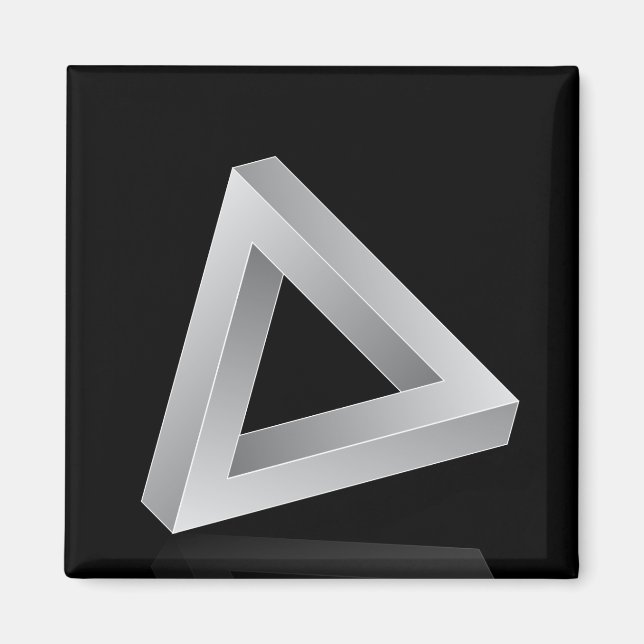 Aimant Triangle impossible (Devant)