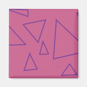 aimant triangles violets
