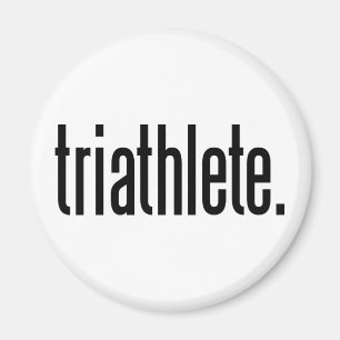 Aimant Triathlète.