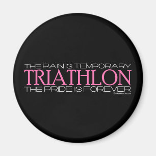 Aimant Triathlon - la fierté est Forever