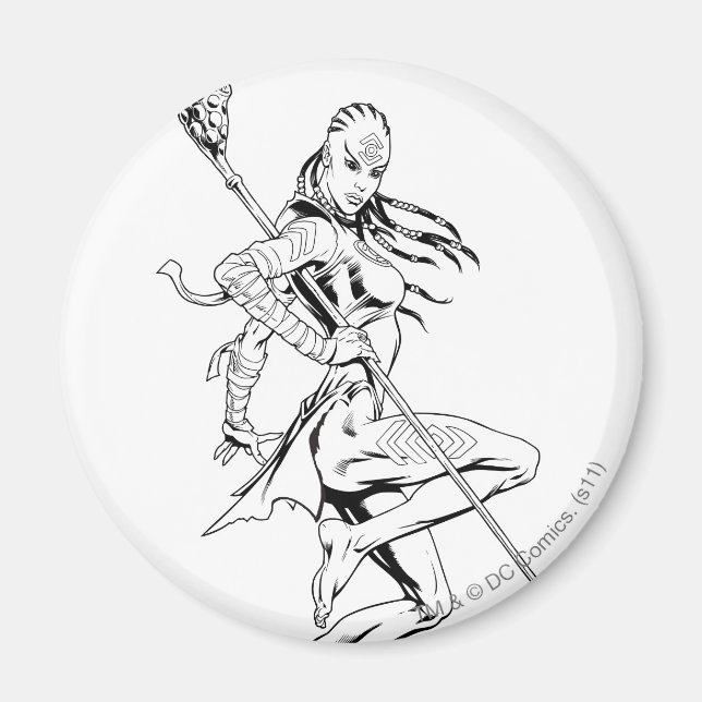 Aimant tribu Indigo 3 (Devant)