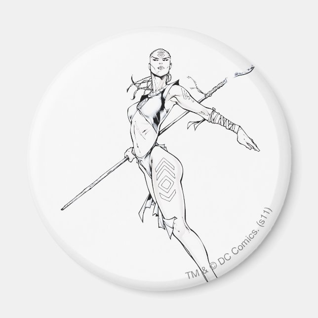 Aimant tribu Indigo 8 (Devant)