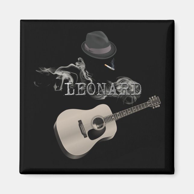 Aimant Tribute to Leonard cigarette (Devant)